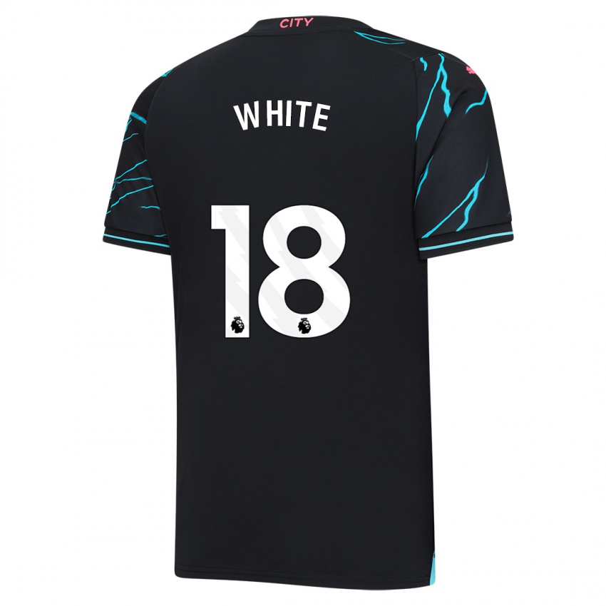 Hombre Camiseta Ellen White #18 Azul Oscuro Equipación Tercera 2023/24 La Camisa Perú