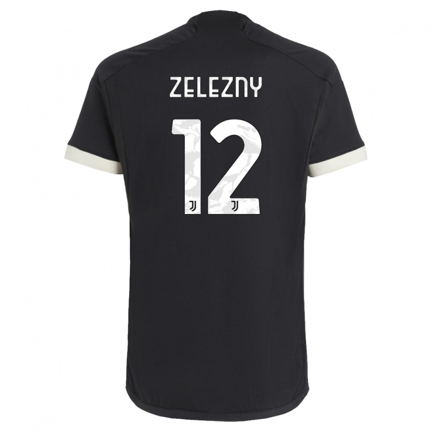 Hombre Camiseta Radoslaw Zelezny #12 Negro Equipación Tercera 2023/24 La Camisa Perú