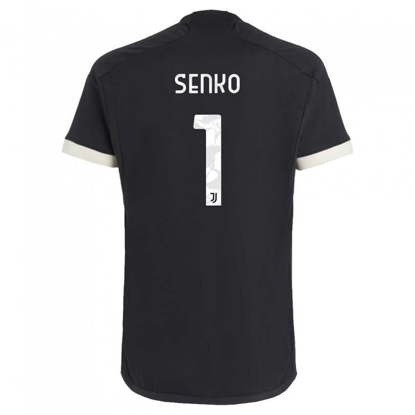 Hombre Camiseta Zsombor Senko #1 Negro Equipación Tercera 2023/24 La Camisa Perú