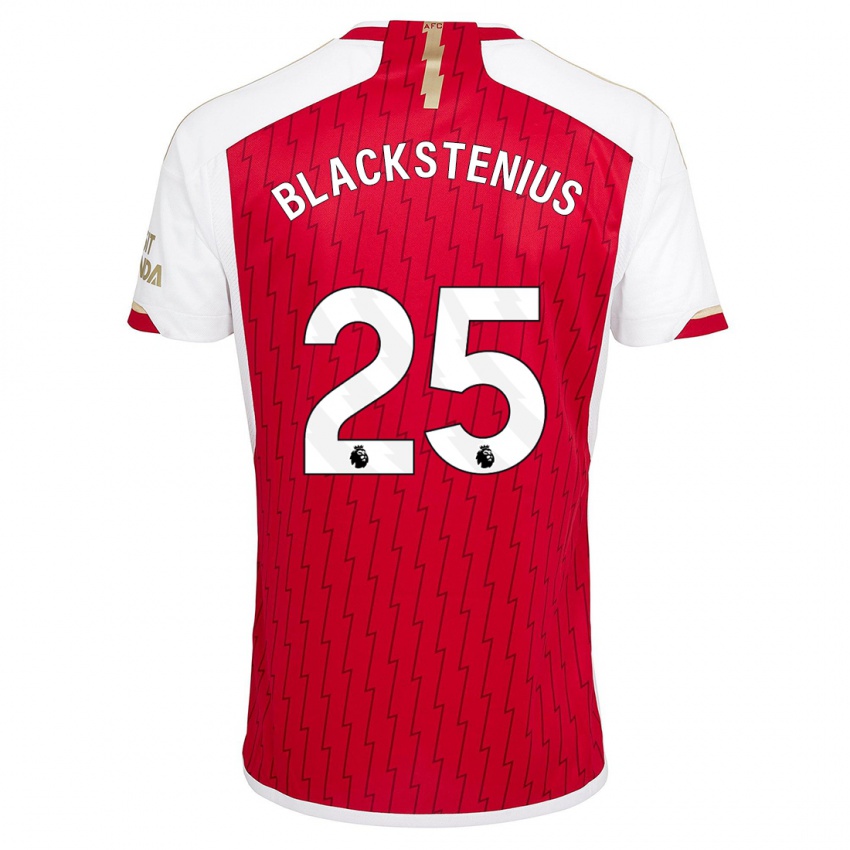 Mujer Camiseta Stina Blackstenius #25 Rojo 1ª Equipación 2023/24 La Camisa Perú