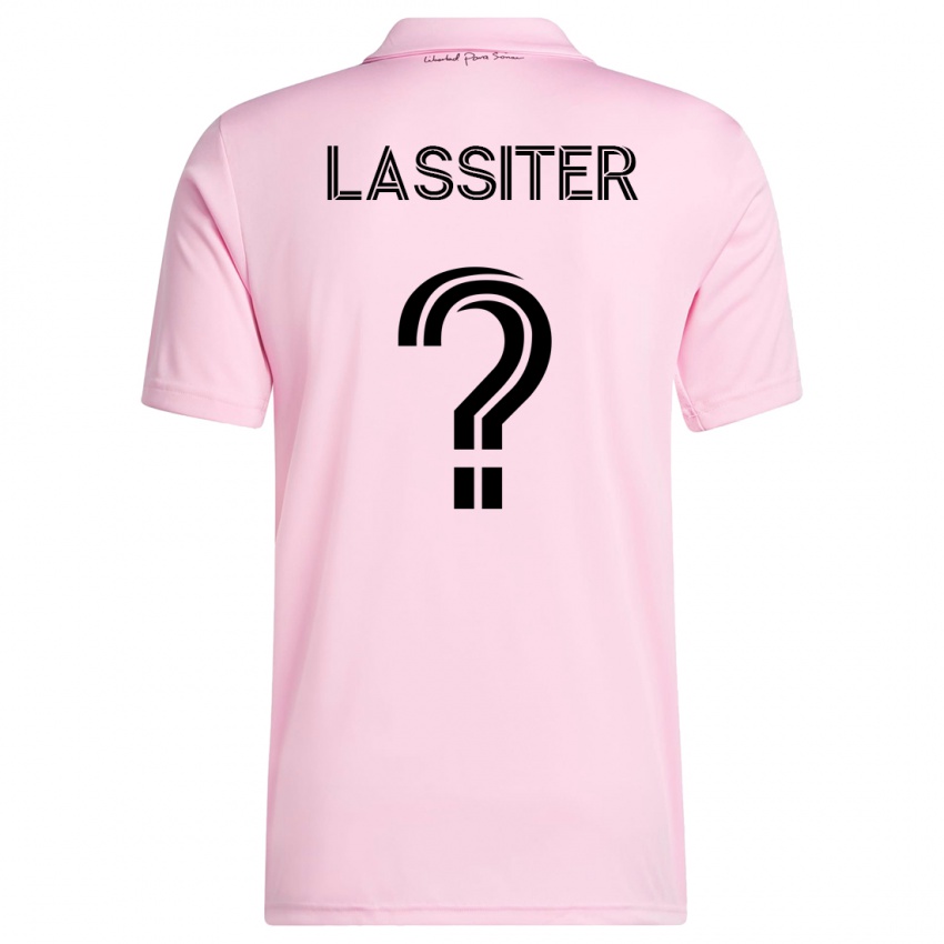 Mujer Camiseta Ariel Lassiter #0 Rosa 1ª Equipación 2023/24 La Camisa Perú