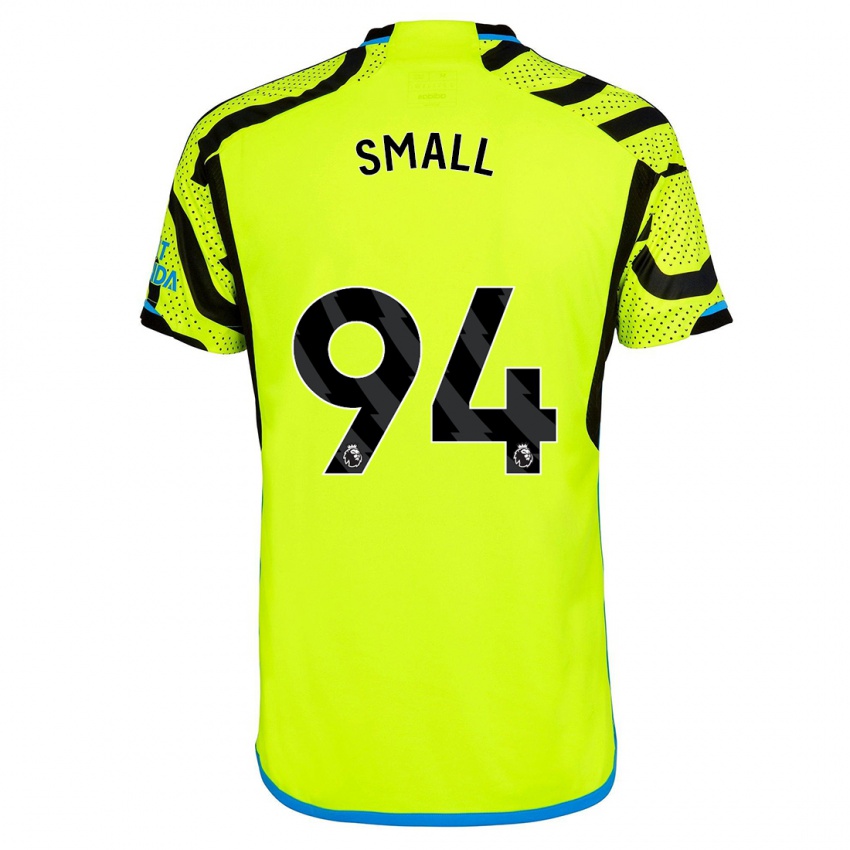 Mujer Camiseta Coby Small #94 Amarillo 2ª Equipación 2023/24 La Camisa Perú