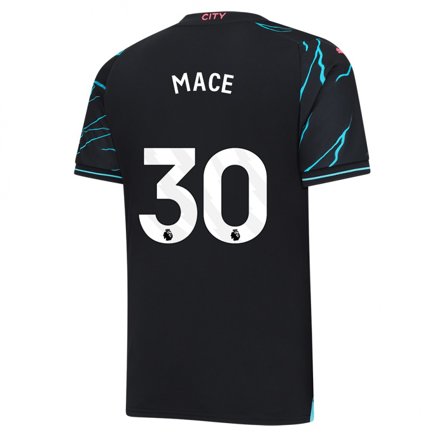 Mujer Camiseta Ruby Mace #30 Azul Oscuro Equipación Tercera 2023/24 La Camisa Perú