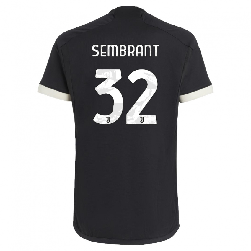 Mujer Camiseta Linda Sembrant #32 Negro Equipación Tercera 2023/24 La Camisa Perú