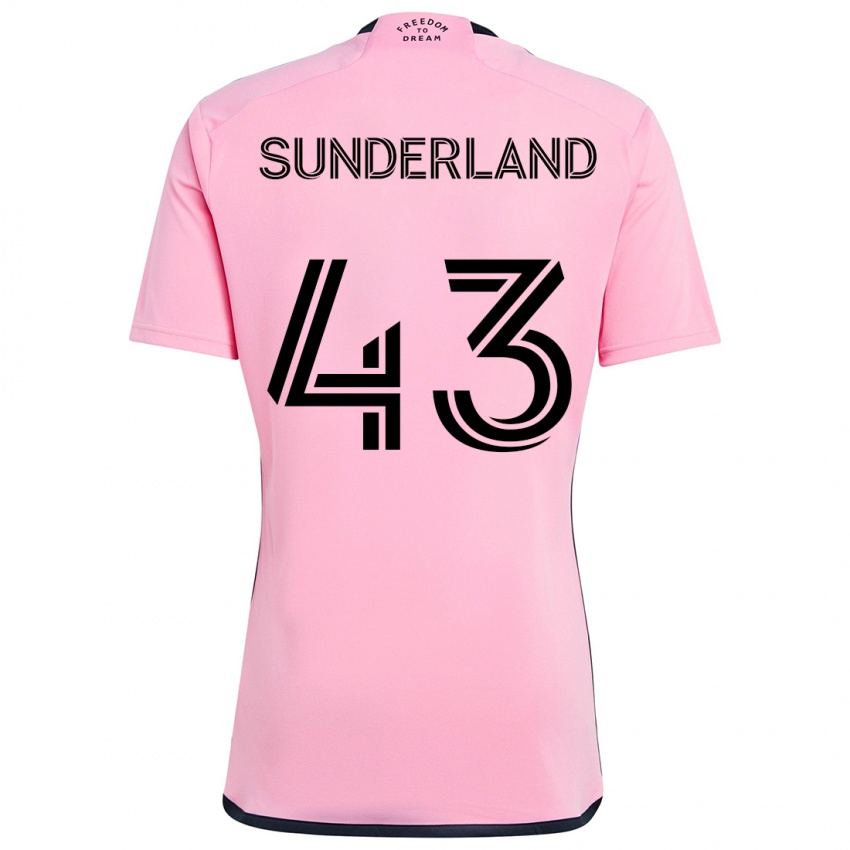 Niño Camiseta Lawson Sunderland #43 Rosa 1ª Equipación 2024/25 La Camisa Perú