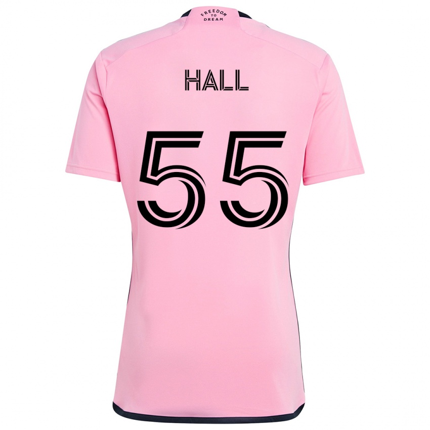 Niño Camiseta Tyler Hall #55 Rosa 1ª Equipación 2024/25 La Camisa Perú