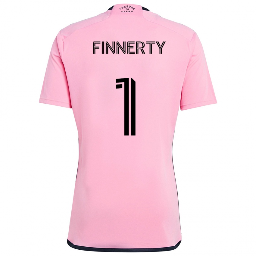 Niño Camiseta Owen Finnerty #1 Rosa 1ª Equipación 2024/25 La Camisa Perú