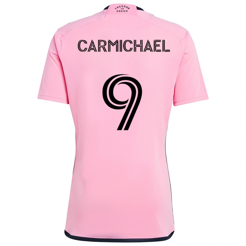 Niño Camiseta Ryan Carmichael #9 Rosa 1ª Equipación 2024/25 La Camisa Perú