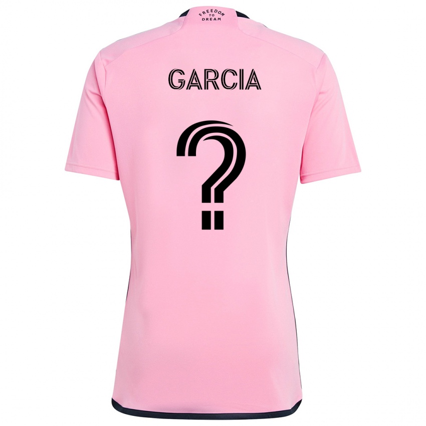 Niño Camiseta Lesther Garcia #0 Rosa 1ª Equipación 2024/25 La Camisa Perú