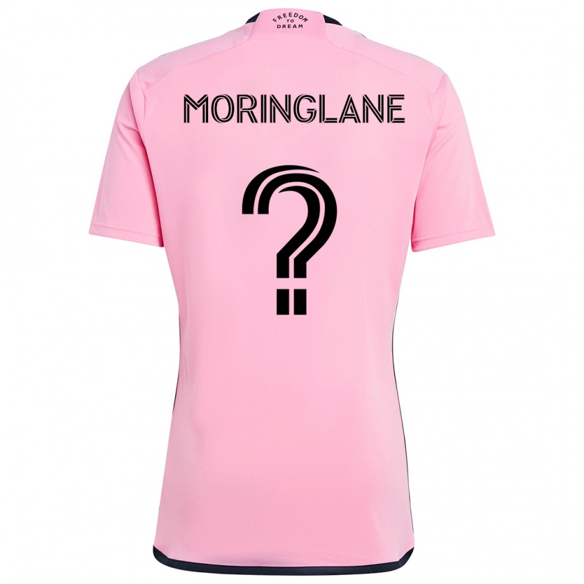 Niño Camiseta Luis Moringlane #0 Rosa 1ª Equipación 2024/25 La Camisa Perú