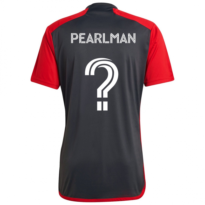 Niño Camiseta Adam Pearlman #0 Rojo Grayn 1ª Equipación 2024/25 La Camisa Perú