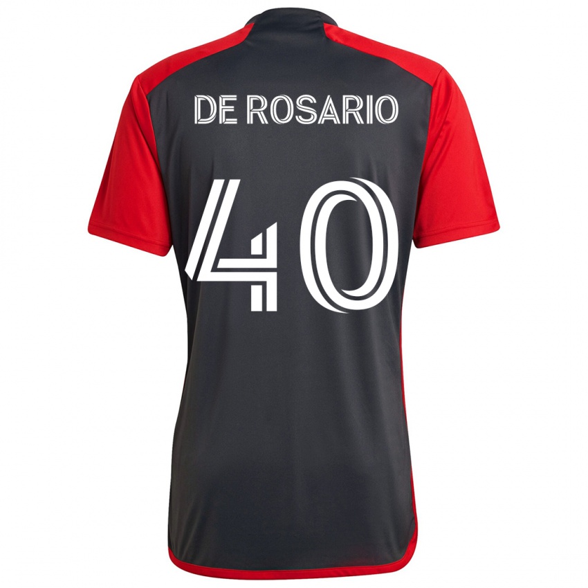 Niño Camiseta Adisa De Rosario #40 Rojo Grayn 1ª Equipación 2024/25 La Camisa Perú