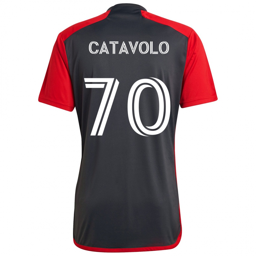 Niño Camiseta Matthew Catavolo #70 Rojo Grayn 1ª Equipación 2024/25 La Camisa Perú