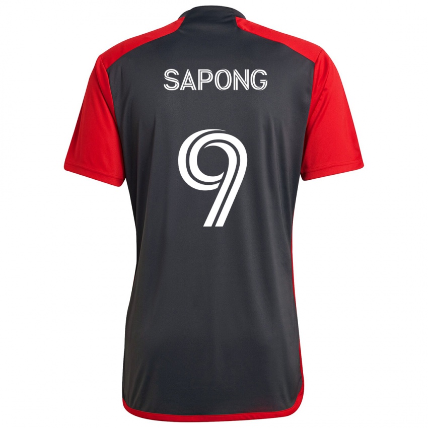 Niño Camiseta C.j. Sapong #9 Rojo Grayn 1ª Equipación 2024/25 La Camisa Perú