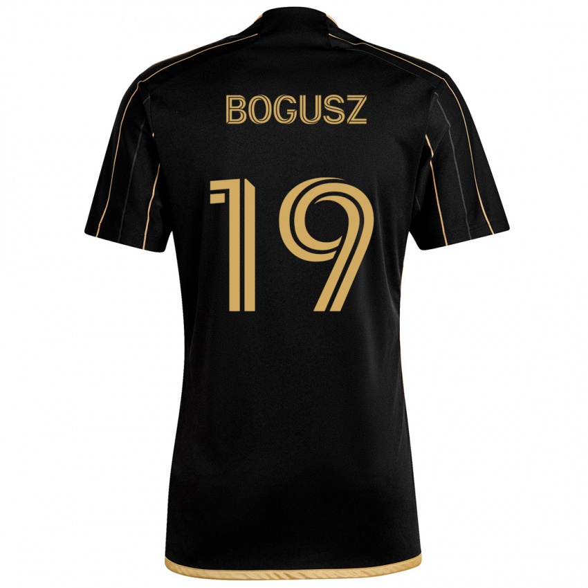 Niño Camiseta Mateusz Bogusz #19 Oro Negro 1ª Equipación 2024/25 La Camisa Perú