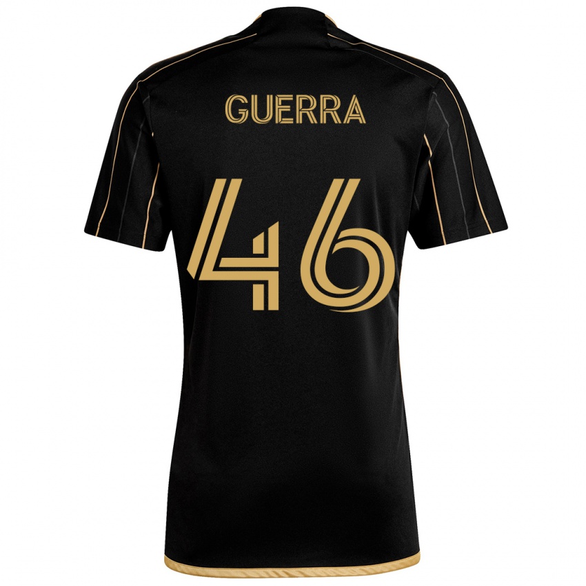 Niño Camiseta Decarlo Guerra #46 Oro Negro 1ª Equipación 2024/25 La Camisa Perú