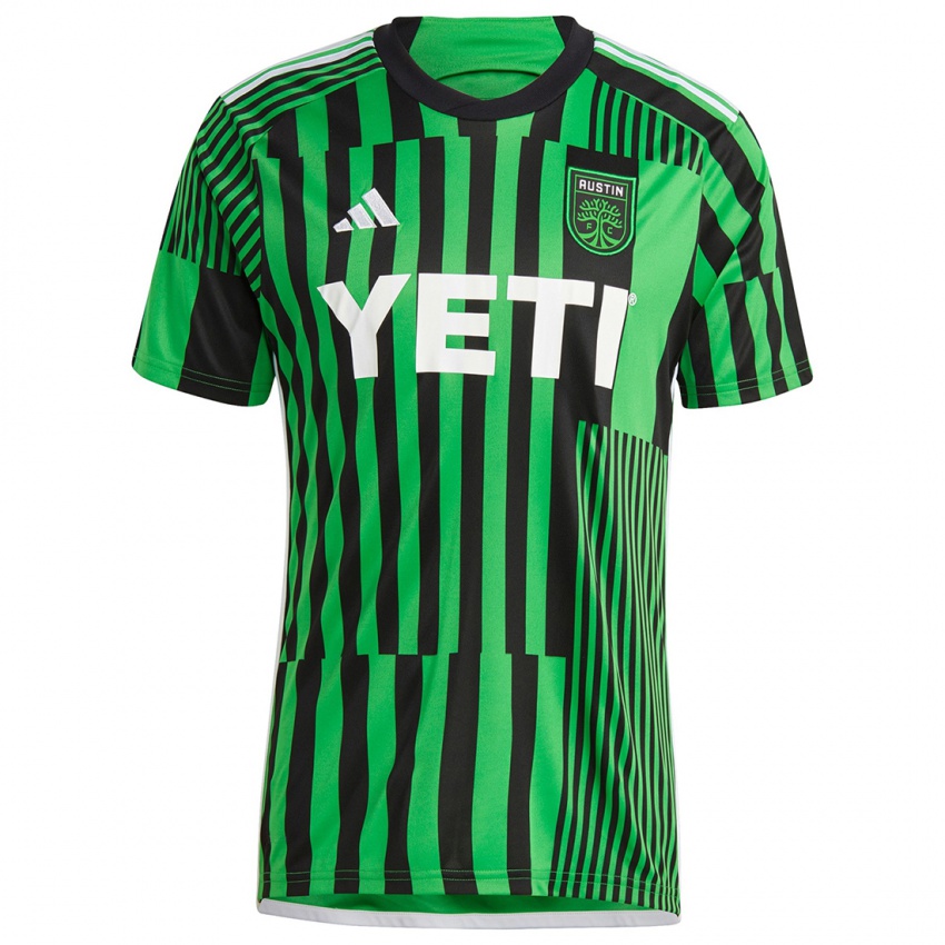 Niño Camiseta Leo Väisänen #15 Verde Negro 1ª Equipación 2024/25 La Camisa Perú