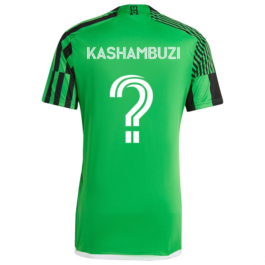 Niño Camiseta Nick Kashambuzi #0 Verde Negro 1ª Equipación 2024/25 La Camisa Perú