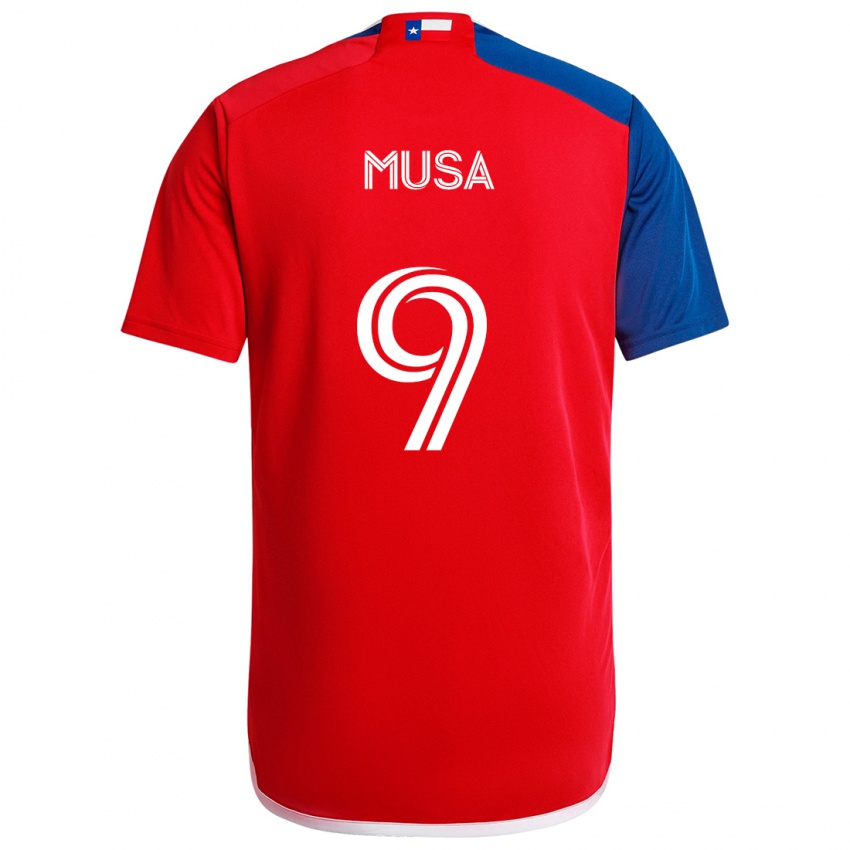 Niño Camiseta Petar Musa #9 Azul Rojo 1ª Equipación 2024/25 La Camisa Perú