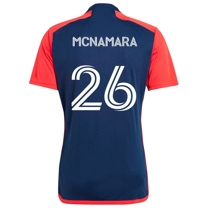 Niño Camiseta Tommy Mcnamara #26 Azul Rojo 1ª Equipación 2024/25 La Camisa Perú