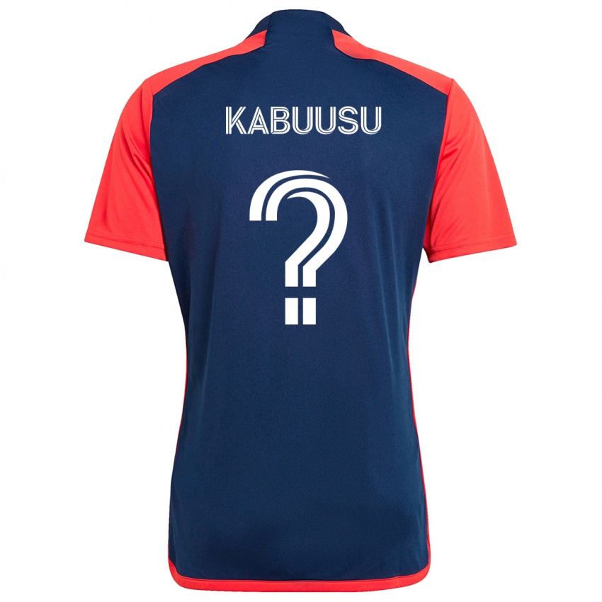 Niño Camiseta Jamie Kabuusu #0 Azul Rojo 1ª Equipación 2024/25 La Camisa Perú