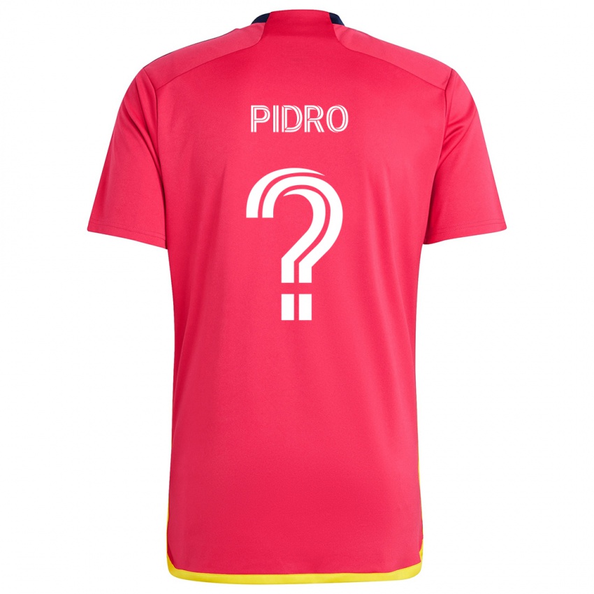 Niño Camiseta Selmir Pidro #0 Rojo Azul 1ª Equipación 2024/25 La Camisa Perú