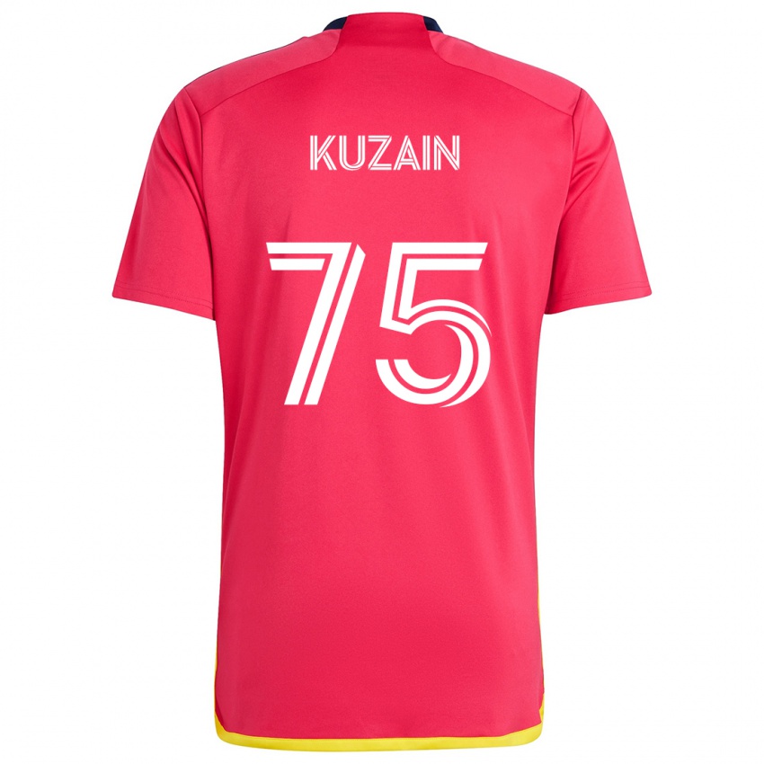 Niño Camiseta Wan Kuzain #75 Rojo Azul 1ª Equipación 2024/25 La Camisa Perú