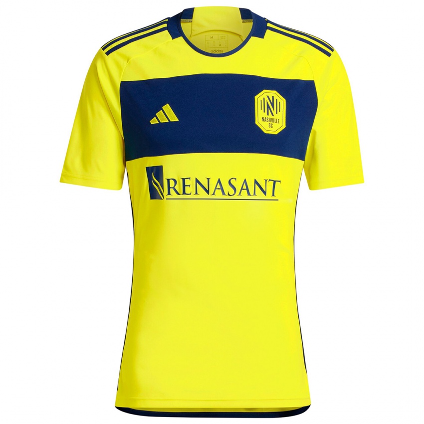 Niño Camiseta Samuel Byron #0 Amarillo Azul 1ª Equipación 2024/25 La Camisa Perú