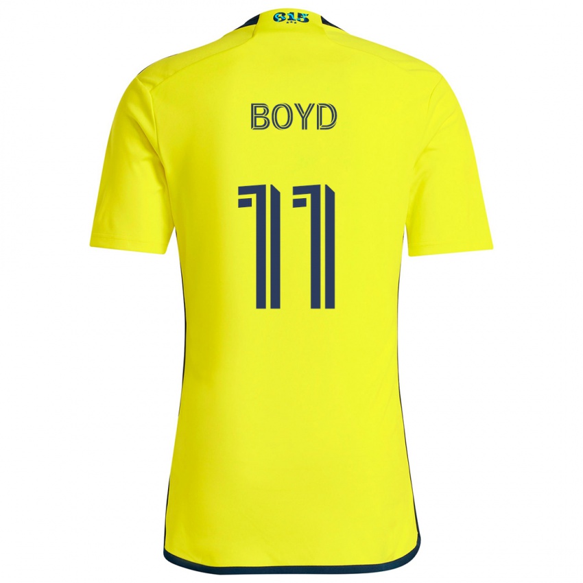 Niño Camiseta Tyler Boyd #11 Amarillo Azul 1ª Equipación 2024/25 La Camisa Perú