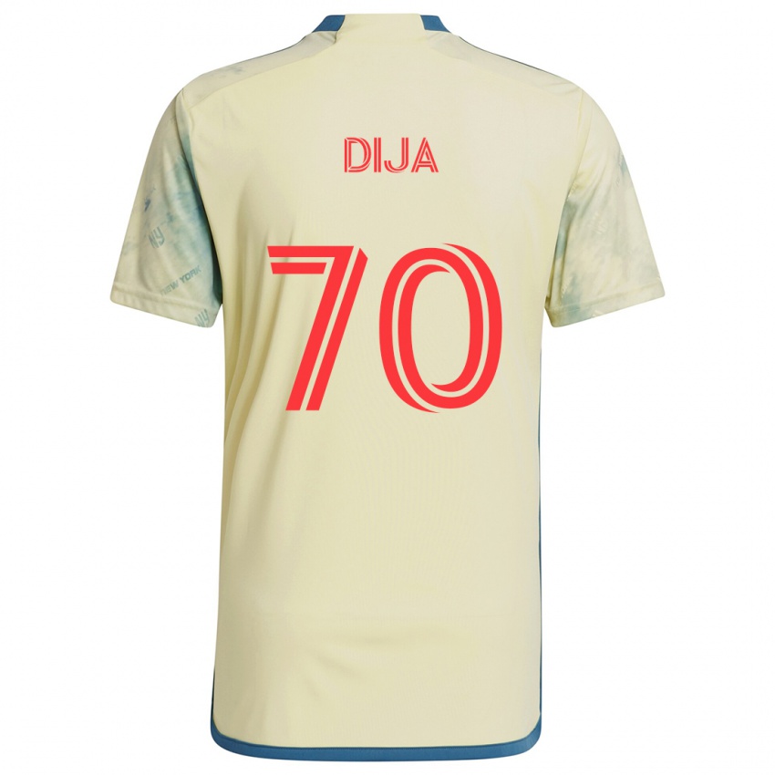 Niño Camiseta Dija #70 Amarillo Rojo Azul 1ª Equipación 2024/25 La Camisa Perú