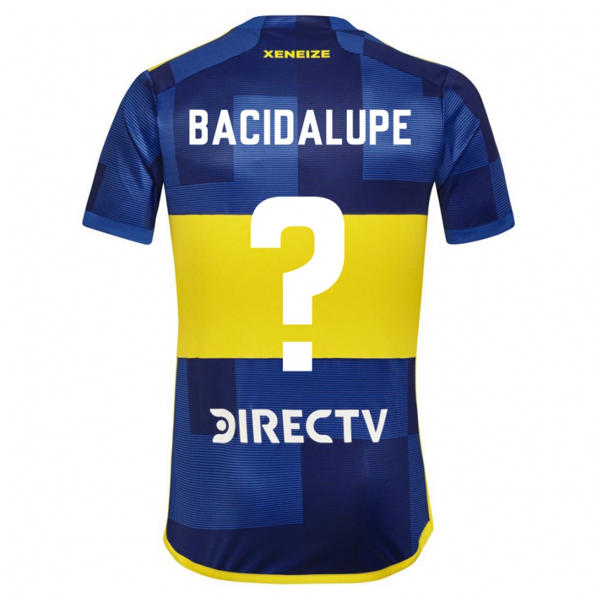 Niño Camiseta Rodrigo Bacidalupe #0 Azul Amarillo 1ª Equipación 2024/25 La Camisa Perú