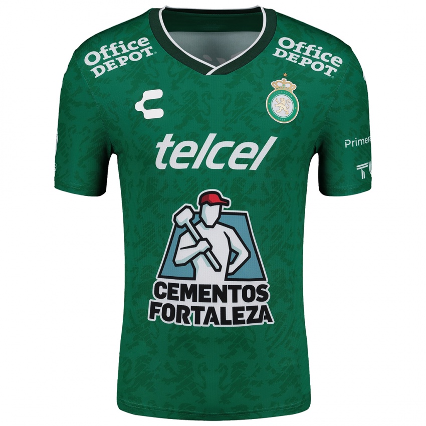 Niño Camiseta Zoe Aguirre #23 Verde Blanco 1ª Equipación 2024/25 La Camisa Perú