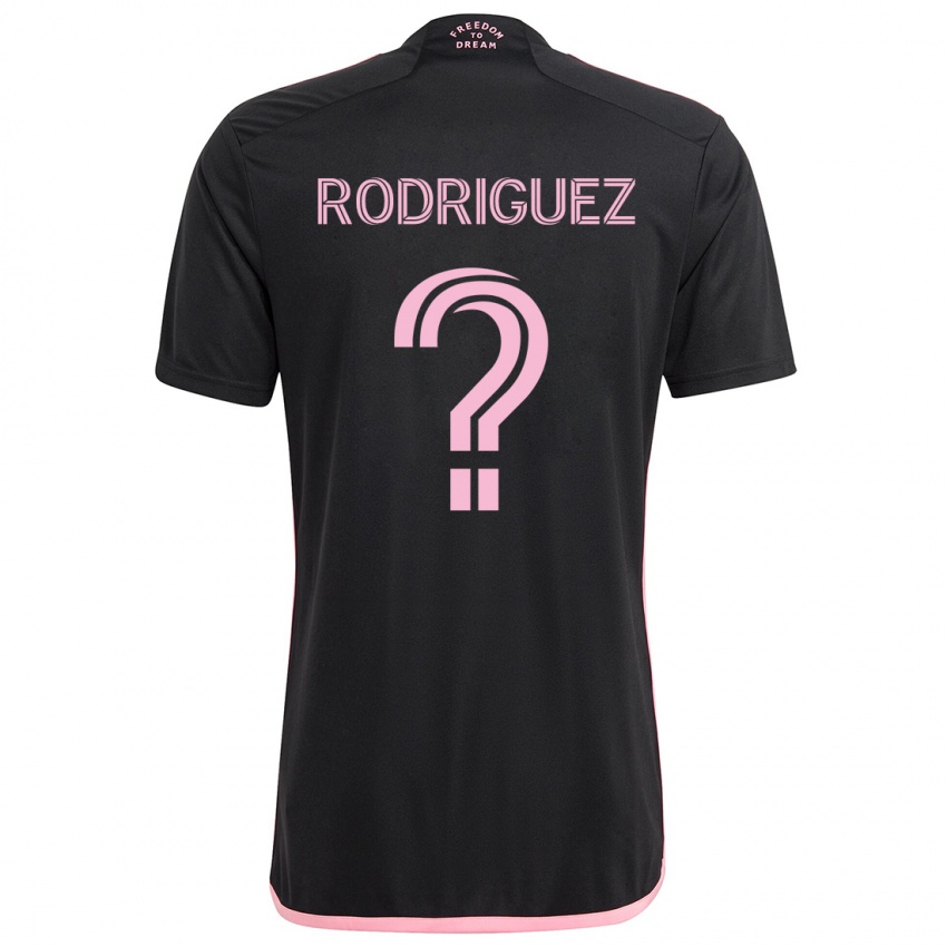 Niño Camiseta Emerson Rodríguez #0 Negro 2ª Equipación 2024/25 La Camisa Perú