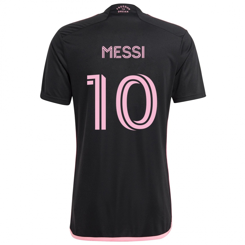 Niño Camiseta Lionel Messi #10 Negro 2ª Equipación 2024/25 La Camisa Perú