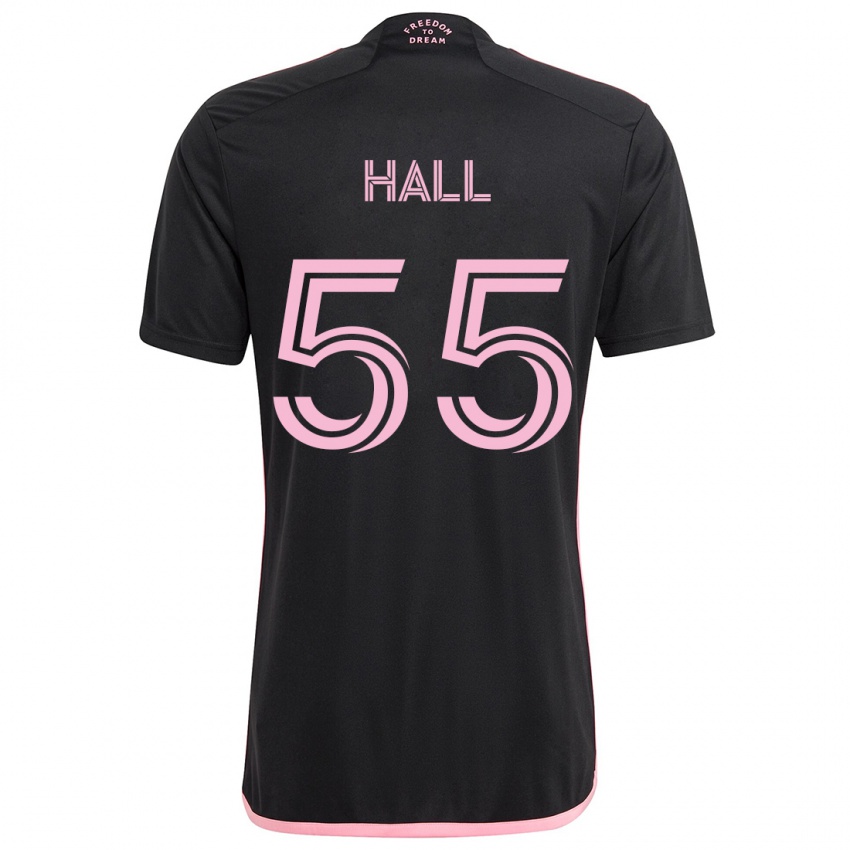 Niño Camiseta Tyler Hall #55 Negro 2ª Equipación 2024/25 La Camisa Perú