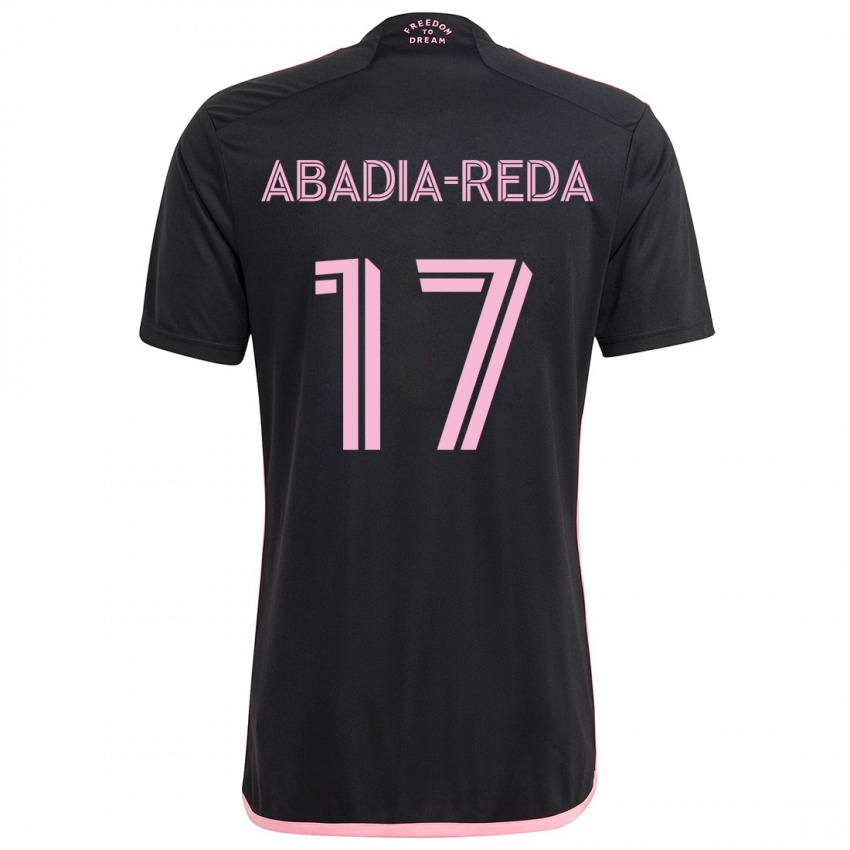 Niño Camiseta Ezequiel Abadia-Reda #17 Negro 2ª Equipación 2024/25 La Camisa Perú