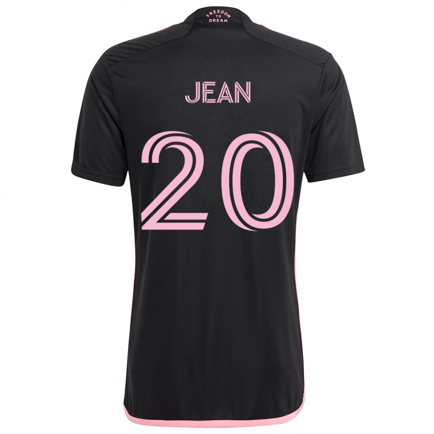 Niño Camiseta Corentin Jean #20 Negro 2ª Equipación 2024/25 La Camisa Perú