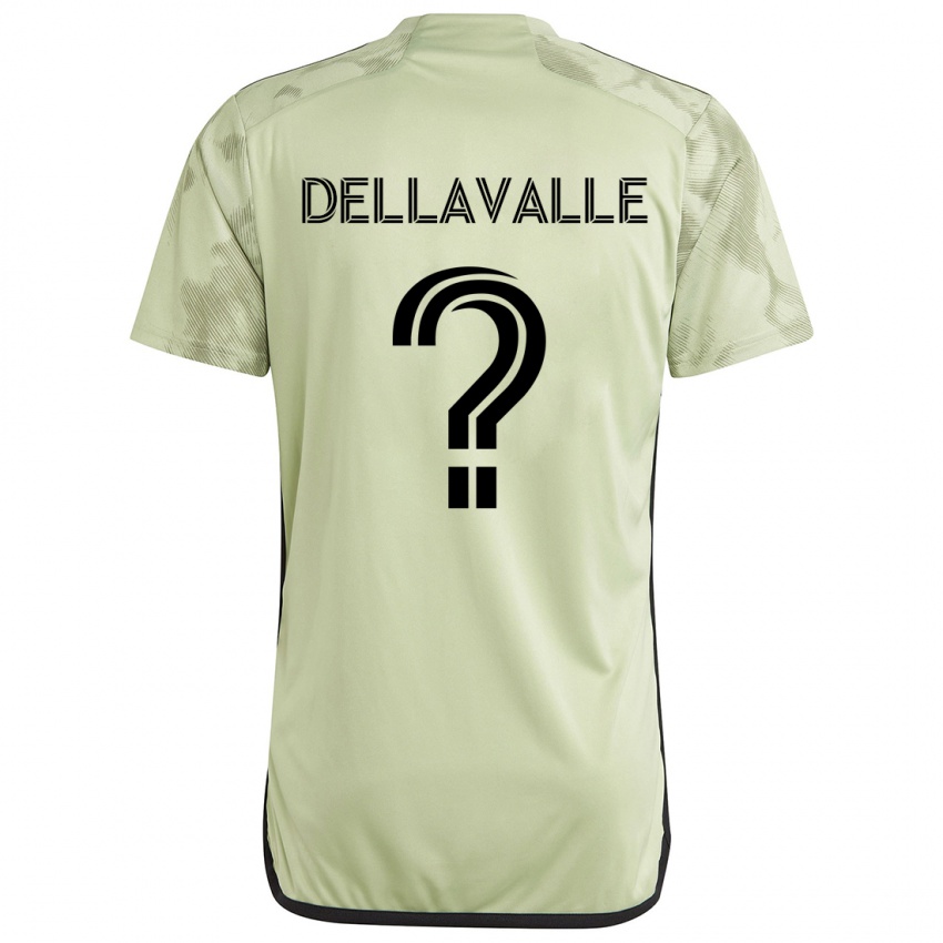 Niño Camiseta Lorenzo Dellavalle #0 Verde Claro 2ª Equipación 2024/25 La Camisa Perú