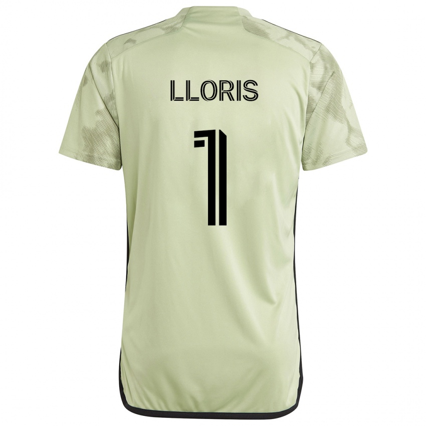 Niño Camiseta Hugo Lloris #1 Verde Claro 2ª Equipación 2024/25 La Camisa Perú