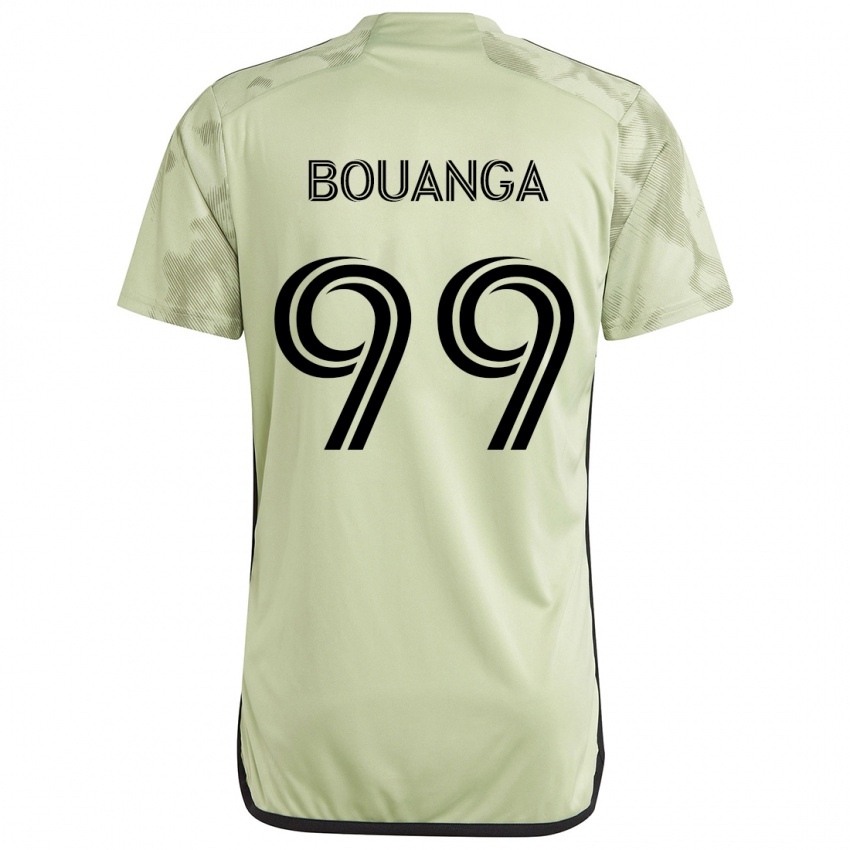 Niño Camiseta Denis Bouanga #99 Verde Claro 2ª Equipación 2024/25 La Camisa Perú