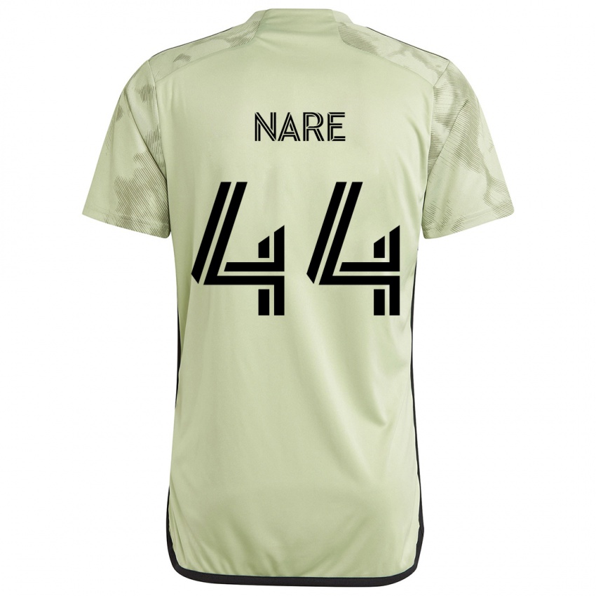 Niño Camiseta Thabo Nare #44 Verde Claro 2ª Equipación 2024/25 La Camisa Perú