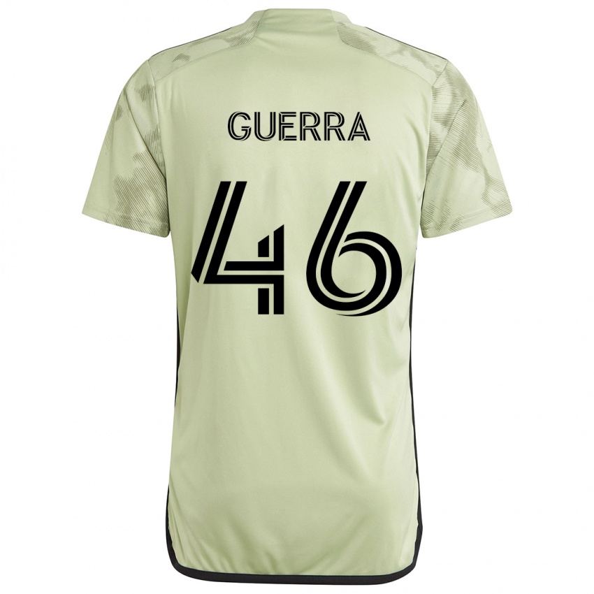 Niño Camiseta Decarlo Guerra #46 Verde Claro 2ª Equipación 2024/25 La Camisa Perú