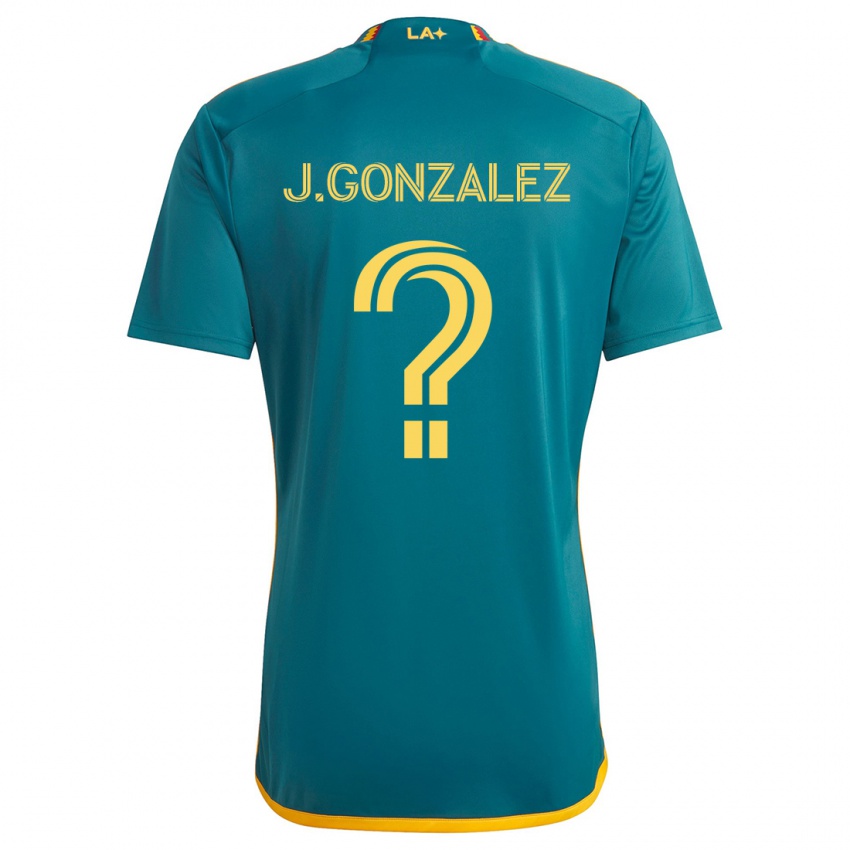 Niño Camiseta Jesse Gonzalez #0 Verde Amarillo 2ª Equipación 2024/25 La Camisa Perú