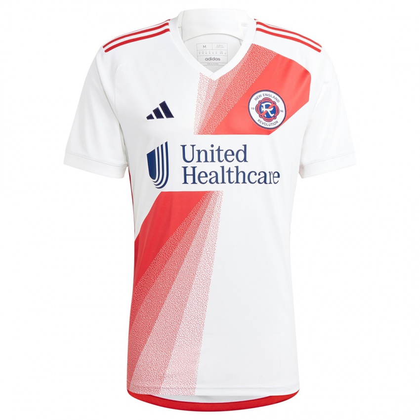 Niño Camiseta Ben Sweat #44 Blanco Rojo 2ª Equipación 2024/25 La Camisa Perú