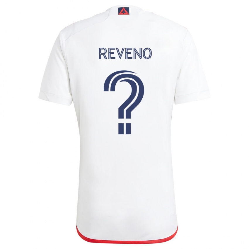 Niño Camiseta Ben Reveno #0 Blanco Rojo 2ª Equipación 2024/25 La Camisa Perú