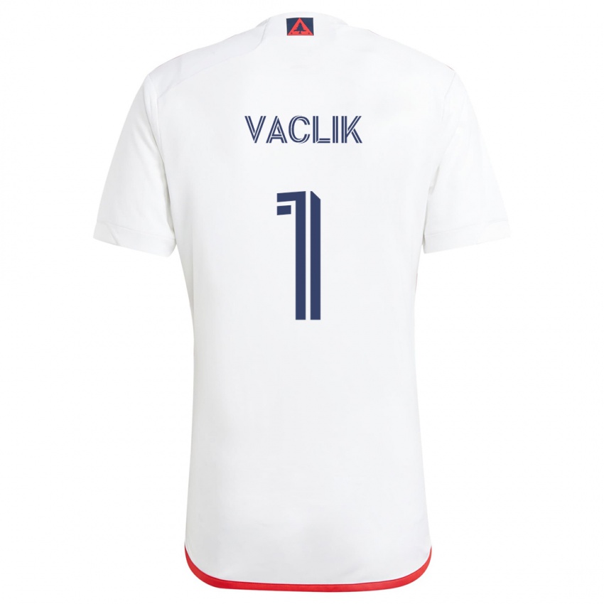 Niño Camiseta Tomas Vaclik #1 Blanco Rojo 2ª Equipación 2024/25 La Camisa Perú