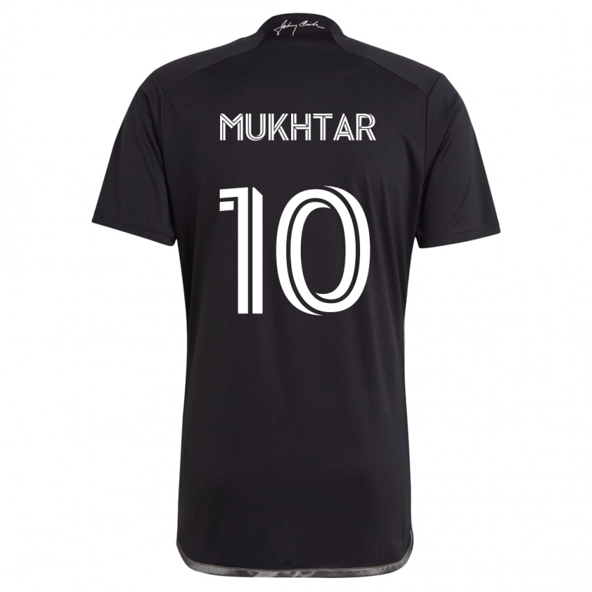 Niño Camiseta Hany Mukhtar #10 Negro 2ª Equipación 2024/25 La Camisa Perú