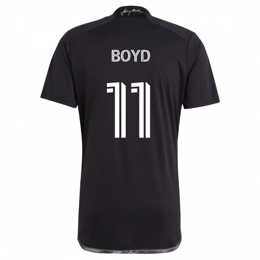 Niño Camiseta Tyler Boyd #11 Negro 2ª Equipación 2024/25 La Camisa Perú