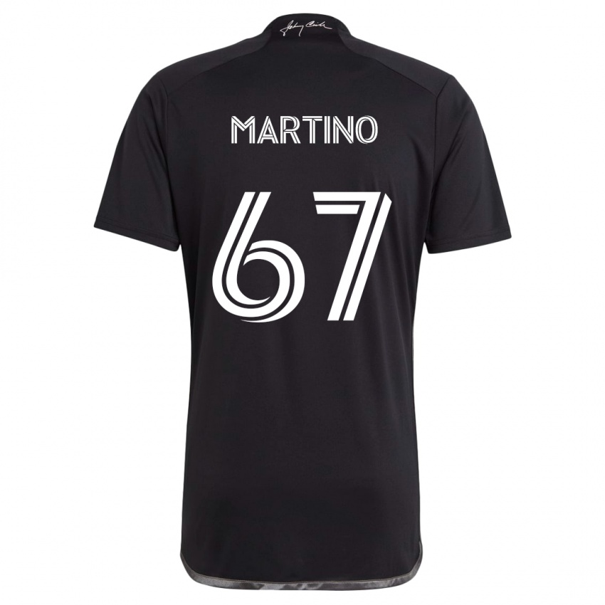 Niño Camiseta Ben Martino #67 Negro 2ª Equipación 2024/25 La Camisa Perú