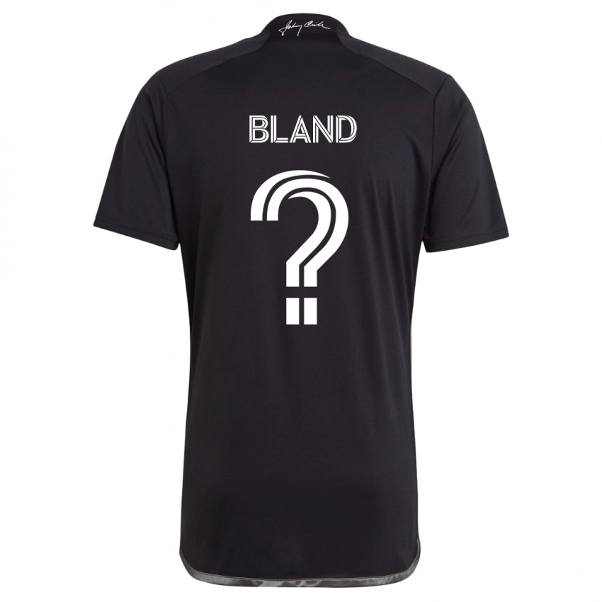 Niño Camiseta Owen Bland #0 Negro 2ª Equipación 2024/25 La Camisa Perú